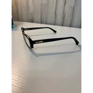 Emporio Armani Eyeglasses Frames Unisex Black Full Rim thumbnail 2