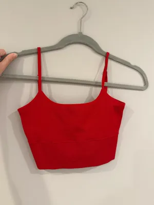 Red Garage Low Back Tank Top Size Xs thumbnail 1
