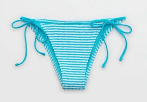 Aerie Blue Bathing Suit Bottoms thumbnail 3