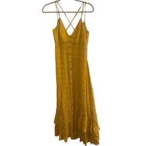 ✨Free Peo­ple Check Me Out Maxi Slip Sz XS Dress✨ thumbnail 6