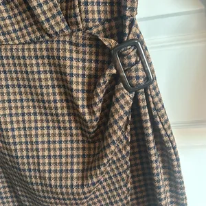 Brown houndstooth blazer dress Black thumbnail 2