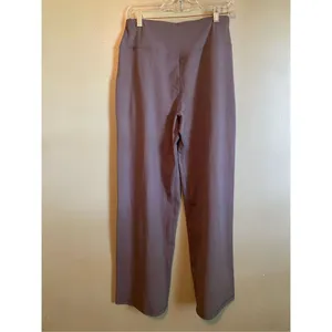 ESOFT Wide Leg Pants High-Waisted Yoga Work Dress Pants Pockets M NWOT thumbnail 7