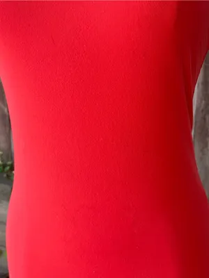 Lululemon tank top hip length red yoga Pilates gym outdoor activewear size 6 thumbnail 7