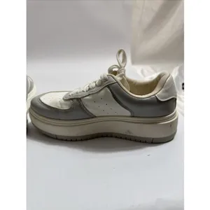 Madden Girl Natlie Sneakers Womens Size 7M White Grey Preowned thumbnail 12