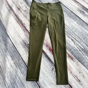 Vuori Olive Green Women's Active Leggings thumbnail 2