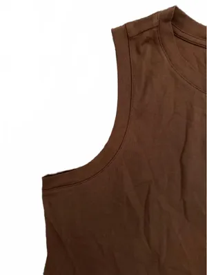 Old Navy Women's Shift Dress Size XL Extra Large Brown Sleeveless Minimalist thumbnail 5