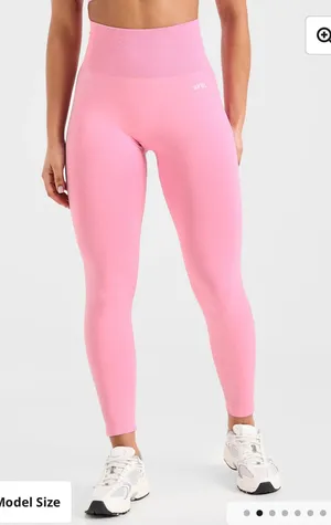 AYBL Seamless Leggings Empower BABY PINK thumbnail 1