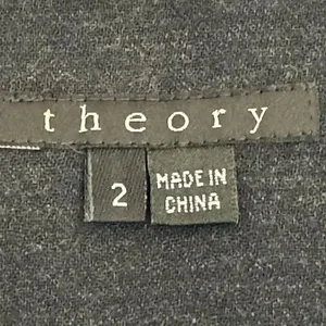 Theory Jiasa Ascend Black Ombré Career Office Wool Blend SZ 2 #1837 thumbnail 5
