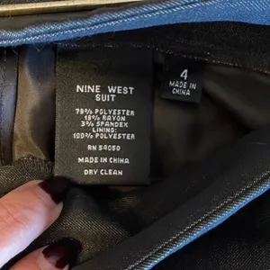 Nine West Dress Pants. Size 4.‎ Brown. Lined thumbnail 6