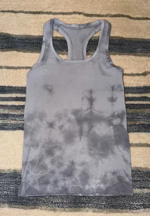 Grey Tie-Dye Lululemon Tank Top thumbnail 1
