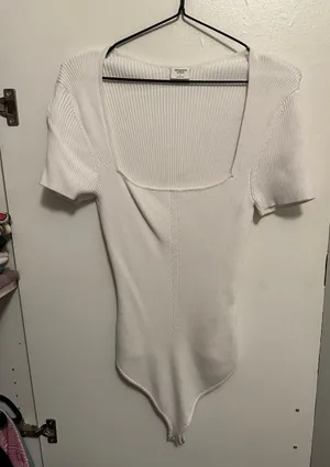 Abercrombie White Bodysuit thumbnail 1