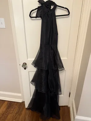 Lulus Black Tiered Dress thumbnail 5