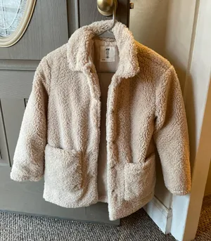 H&M Teddy Coat thumbnail 1