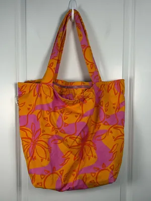 Kulani Kinis 100% Cotton Floral Print Tote Bag thumbnail 4