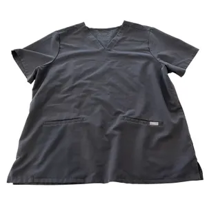 Figs Casma Three-Pocket Scrub‎ Top Charcoal Gray Size XXL thumbnail 1