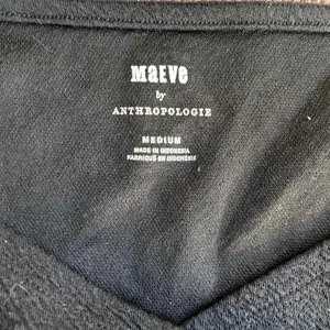 Anthropologie wrap blouse| Black Cropped Top thumbnail 2