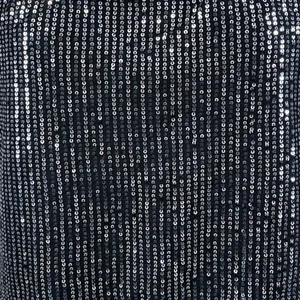 Sparkly Sequin Tube Top Women‎ Large Stretch Rave Party Glam Festival Disco Y2K thumbnail 4