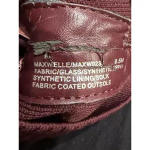 Steve Madden Maxwell Women's Mesh Pointed Toe Ankle Sock Boots, Burgundy 9.5 thumbnail 9