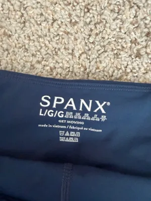 Spanx Get Moving Skort Navy Blue Womens Size L thumbnail 5