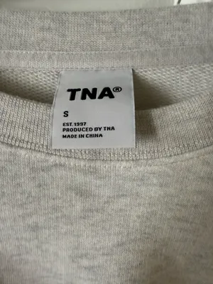 Aritzia TNA cropped crew sweatshirt thumbnail 2