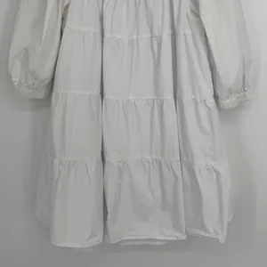 Tuckernuck Pomander Place Halile Dress XS White Tiered Mini Coastal Preppy thumbnail 4
