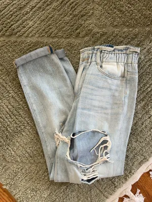 KanCan Paperbag Waist High-Rise Jeans thumbnail 3