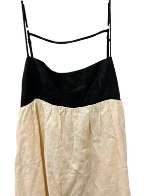 Dissh Elena buttermilk linen quiet luxury dress Size: 8 thumbnail 6