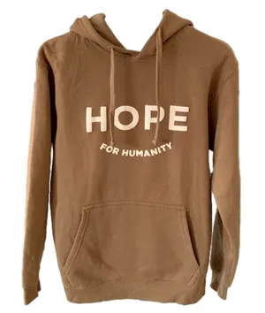 HOPE For Humanity Hoodie Size M thumbnail 1