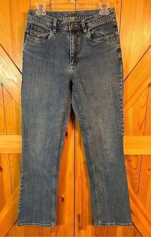 LL Bean Women's 8-M Tall Straight Denim Jeans (4598) thumbnail 1