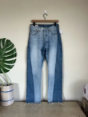 NWT Levi’s X Free People Spliced 501 Jeans thumbnail 2