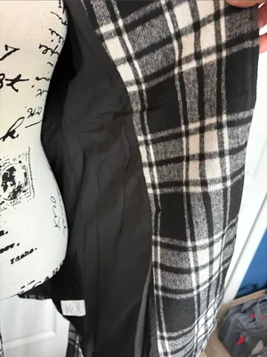 BloomChic Black and White Plaid Double thumbnail 6
