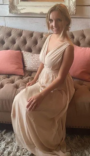 bridesmaids dress- tan/taupe thumbnail 1