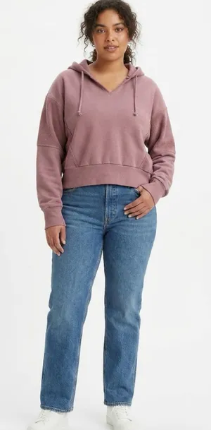 Abercrombie & Fitch "Soft A&F Hoodie - Mauve/Dusty Rose - Size Medium thumbnail 1