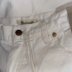 NWT Madewell Drawstring High Waist Superwide Leg Jeans (Vintage Canvas) thumbnail 7