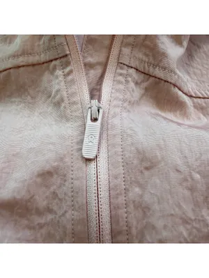 Lululemon Street to Studio Jacket Women’s 10 Dune Blush Pink Hooded Windbreaker thumbnail 7