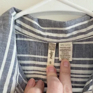 Japna Striped Shirt Dress thumbnail 6
