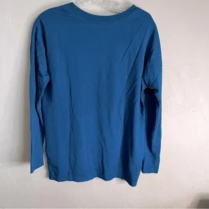 Nike Teal Blue‎ Hi Low Long Sleeve T-shirt thumbnail 5