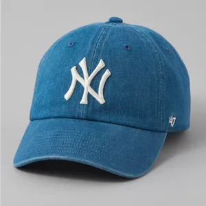 '47 Brand New York Yankees Denim Baseball Hat, American Eagle Exclusive, NWT thumbnail 2