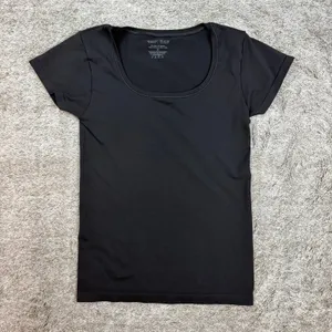 White House Black Market Seamless Tee Women's Medium Black thumbnail 1