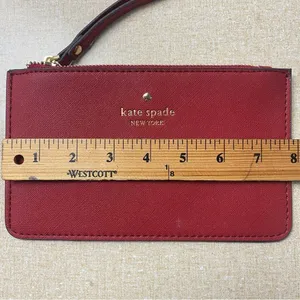 Kate Spade New York Wristlet Wallet Valentine‎ Cardinal Red thumbnail 9