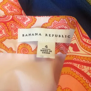 FINAL MARKDOWN LADIES banana republic paisley skirt 4 thumbnail 5