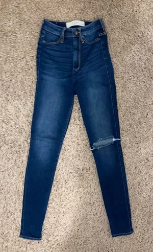 Abercrombie & Fitch Distressed Womens Jeans size 0 / W25 thumbnail 1