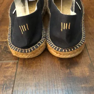 Viscata Barceloneta Canvas Espadrilles Navy Blue 12 Spain thumbnail 5