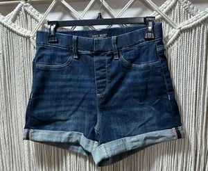 Judy Blue Dark Indigo Cuffed Denim Shorts thumbnail 1