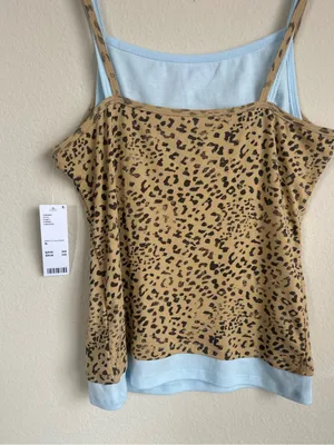 NWT Urban Outfitters BDG Nico 222 Graphic Double Layer Cami thumbnail 7