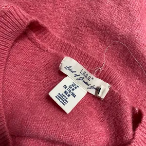 H&M Logg Label Of Graded Goods Sweater Pink Long Sleeve Soft Crewneck Pullover thumbnail 5