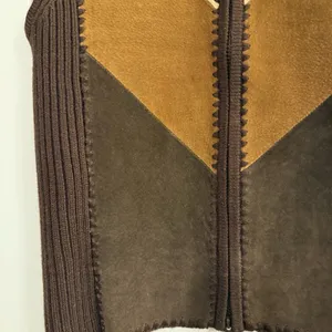 Designer Studio Originals Vest Womens MED Genuine Leather‎ Rodeo Western Cowgirl thumbnail 2