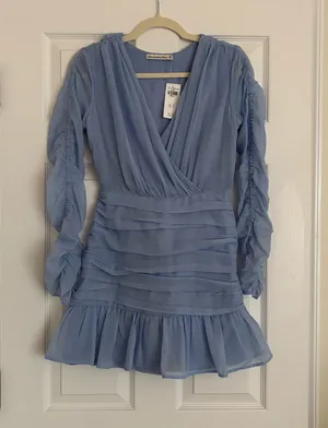 Abercrombie NWT Long Sleeve Mini Dress thumbnail 4