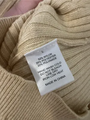 Windsor Ribbed Knit Tie-Front Mini Sweater Dress Size L thumbnail 6