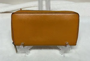 Coach Tan/ orangish Leather Wallet thumbnail 2